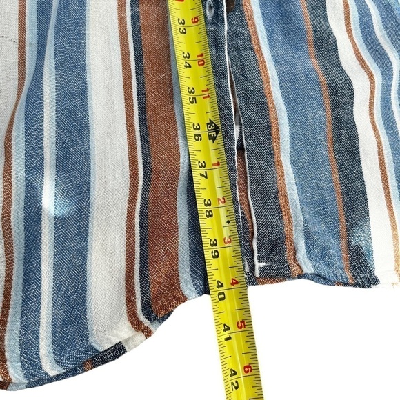 MONTEAU Sleeveless Linen Blend Dress EUC - Picture 11 of 11